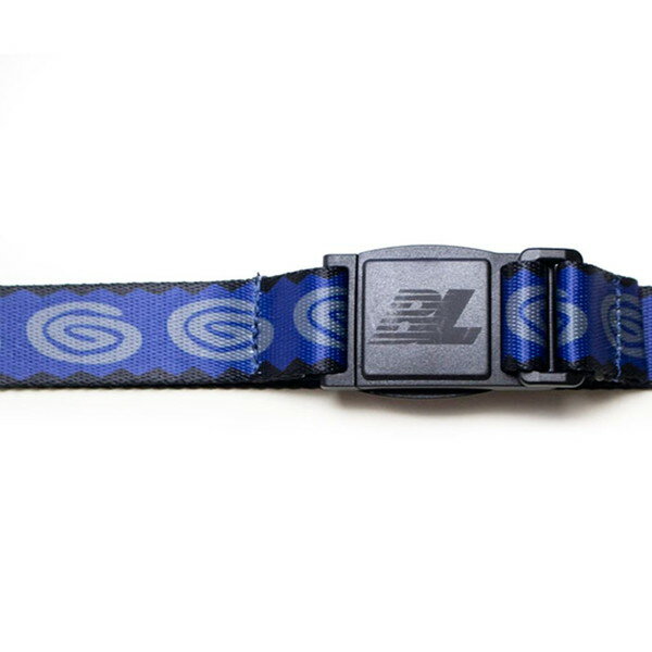 u[O BLUE LUG quick belt guruguru navy