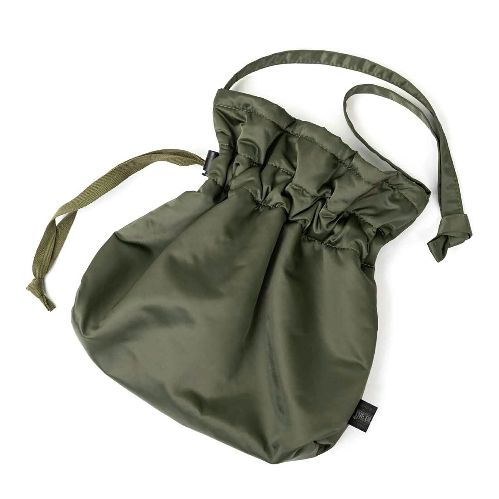 ブルーラグ BLUE LUG horse feed bag padding olive [ホースフィードバッグ サコッシュ 巾着 パディングオリーブ]
