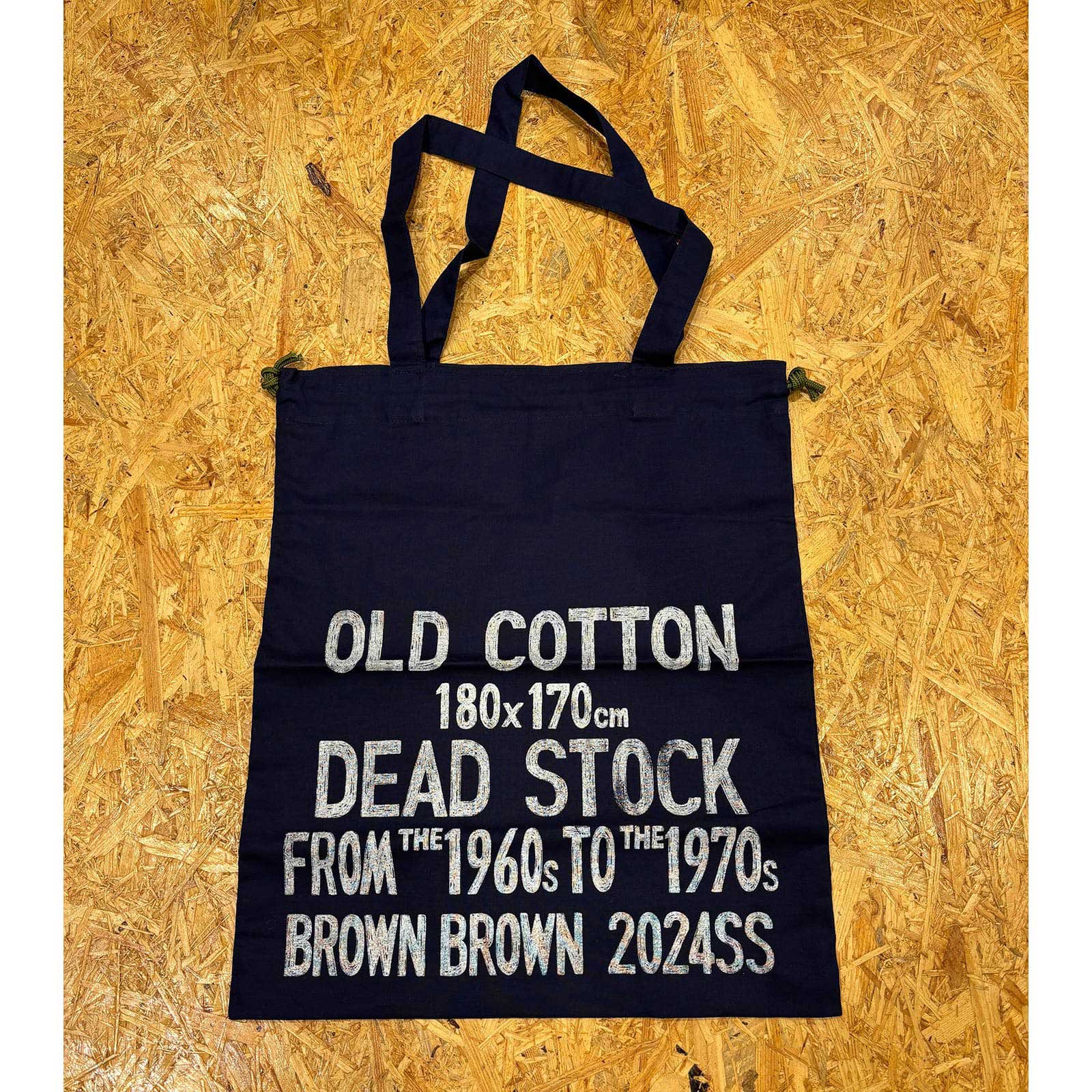 Rakuten - 最短当日発送 [セール] ブラウンブラウン BrownBrown トート巾着バック Navy [BBL-1190]