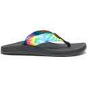 [セール] チャコ Chaco Womens Chillos Flip Dark Tie Dye [12365280788050]