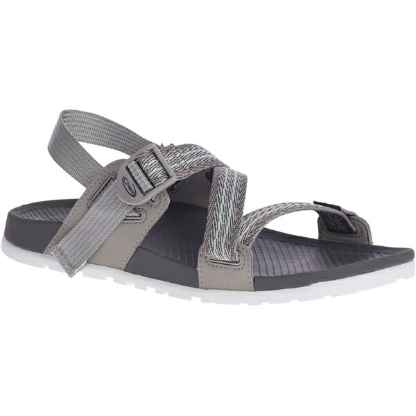 㥳 Chaco Womens Lowdown Sandal Pully Gray [12365268202050]