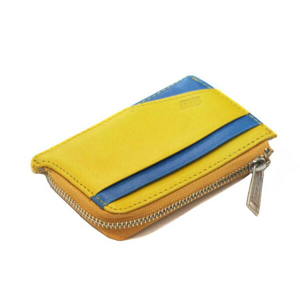 シー CIE Vivid Wallet Card Case Yellow