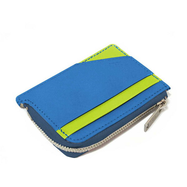 シー CIE Vivid Wallet Card Case Blue