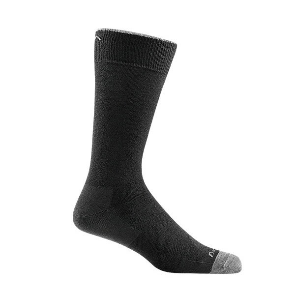 ダーンタフ DARN TOUGH Solid Crew Lightweight Black [194