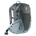 Deuter[ドイター]フューチュラ 21 SL グラファイト×シェール 商品説明 ハイキング用に設計された女性用の高機能スポーツパックです。ワンデイハイキングにぴったりの容量で、デイリーユースにも対応します。メッシュバックパネルを採用した「エアコンフォートセンシック」は、従来のエアコンフォートよりさらに快適性がアップしました。軽量でフィット感が良く、最大限の背面通気性を持つ背面に加え、体型や体の動きにスムーズに対応するショルダーハーネスなどと組み合わされた革新的な商品です。 機能一覧 ・エアコンフォート ・アクティブフィット ・レインカバー ・ハイドレーション3 ・ポールアタッチメント ・ヘルメットホルダーループ ・小物ポケット ・スプリングスチールフレーム ・アジャストメントストラップ ・オーガナイザーポケット ・アジャスタブルチェストストラップ ・アウターポケット スペック 重量 1160g 容量 21L サイズ 高さ50×幅28×奥行18cm 関連商品ラインナップ BRAND deuter / ドイター Always setting new standards,always on the lookout for ways to improve! 新しいスタンダードをつくり、前進し続ける。それがドイター。1898年（明治31年）、ドイターはドイツ南部のアウグスブルクで生まれました。1934年のドイツ隊のヒマラヤ遠征、1938年のアンデール・ヘックマイヤーのアイガー北壁登頂、1953年のヘルマン・ブールのナンガ・パルバット登頂などへの用品サポートにより、ドイターは山岳用バックパックとしての地位を確実なものにしました。ドイターはその後も当時無理といわれていた数々の革新的な技術を積極的にバックパックに反映させ、徐々に評価を高めていきます。 「バックパックの製造を通して、冒険者のパフォーマンスを高めたい」 これこそがドイターの目指す、ものづくりの姿勢なのです。 商品一覧を見る >>