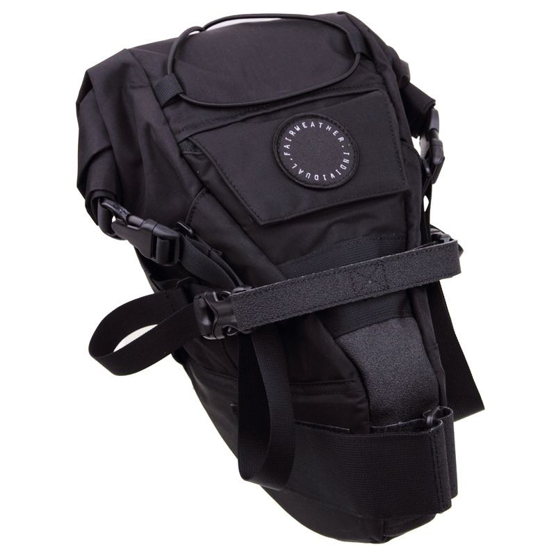 フェアウェザー FAIRWEATHER seat bag black [シートバッグ][ブラック][サドルバッグ][フレームバッグ][自転車用バッグ]