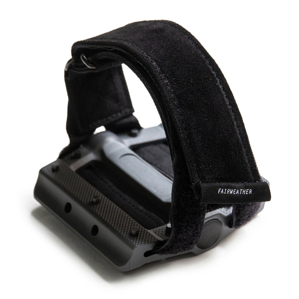 tFAEFU[ FAIRWEATHER pedal strap leather/black