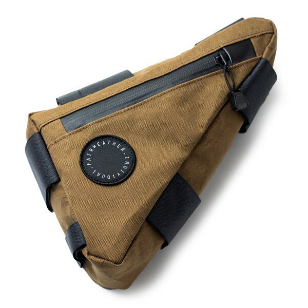 tFAEFU[ FAIRWEATHER corner bag x-canvas/brown