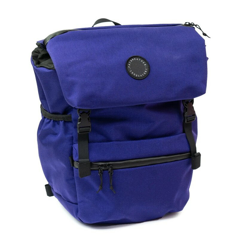 tFAEFU[ FAIRWEATHER flaptop pannier cordura/purple