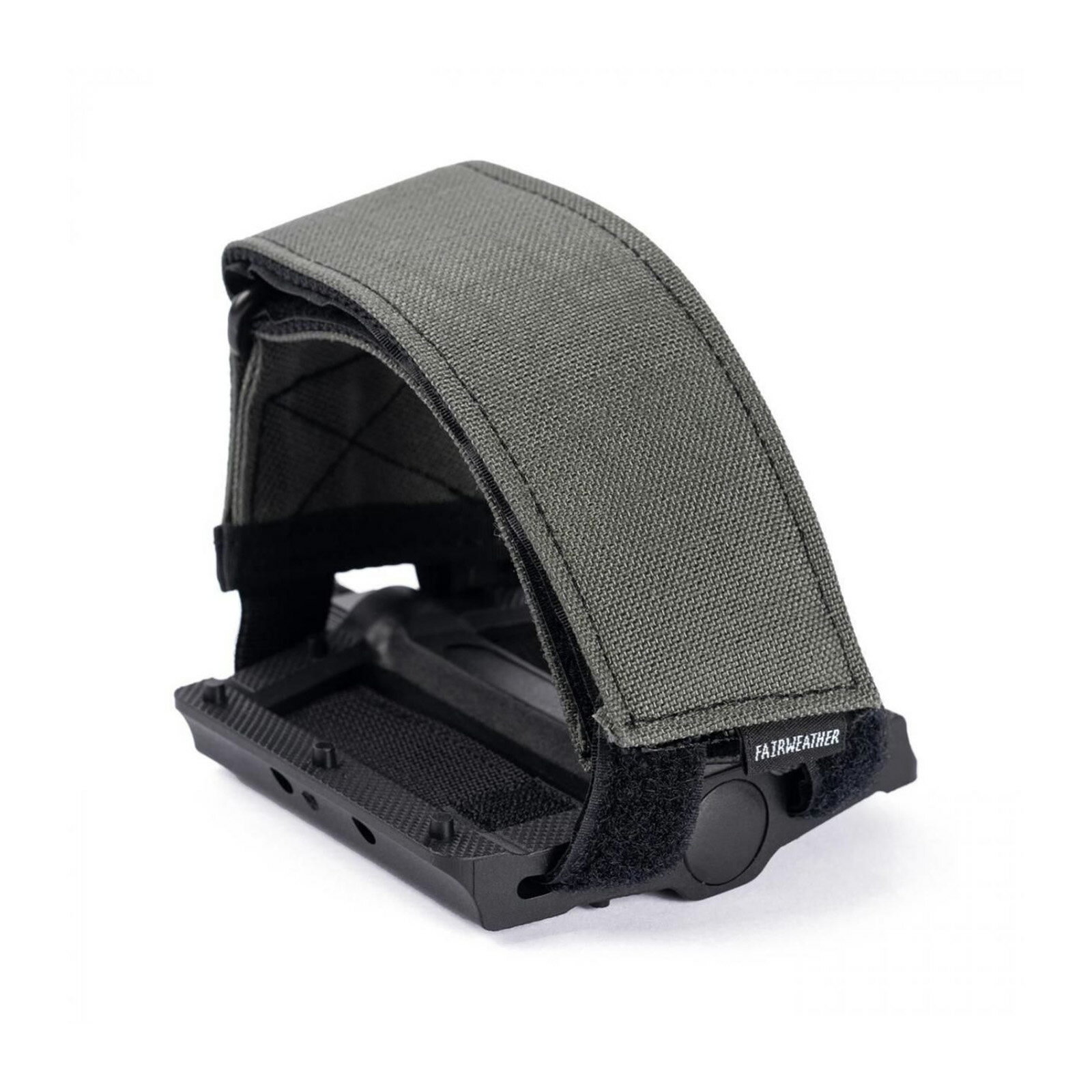 フェアウェザー FAIRWEATHER pedal straps gray [ペダルストラップ ベルクロタイプ グレー 自転車 左右ペア]