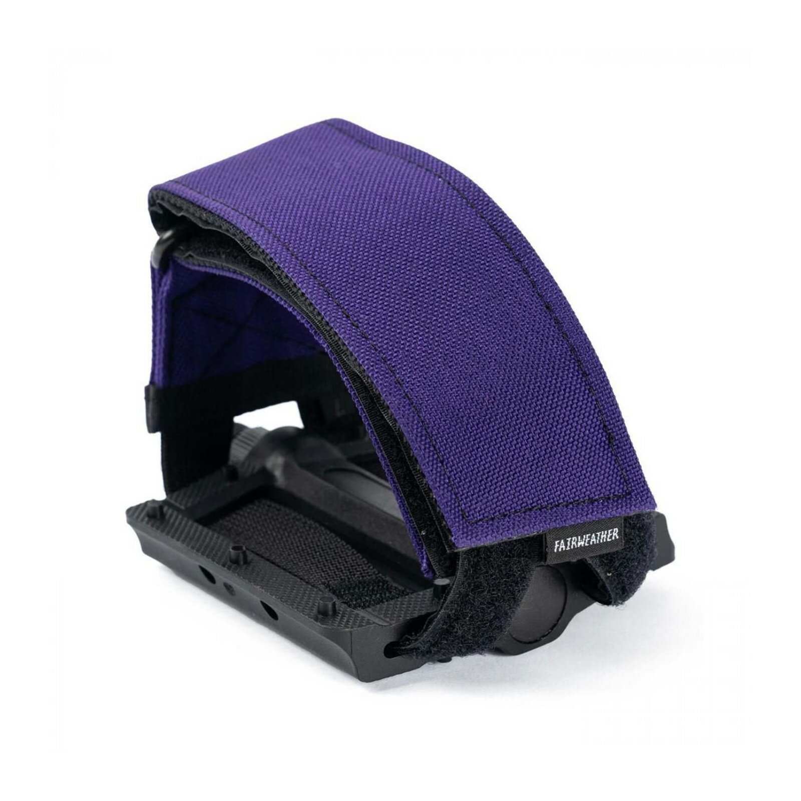 フェアウェザー FAIRWEATHER pedal straps purple [ペダルストラップ ベルクロタイプ パープル 自転車 左右ペア]