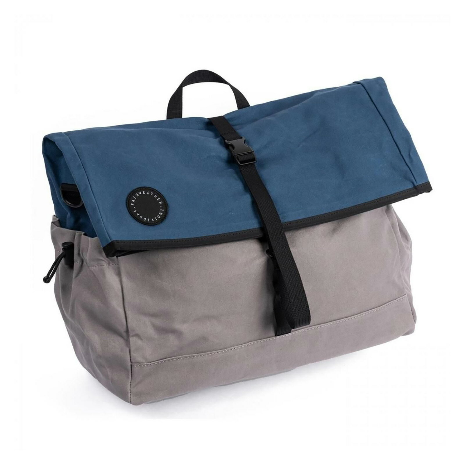 フェアウェザー FAIRWEATHER brompton bag フレームなし waxed canvas/indigo/gray [ブロンプトン用 フ..