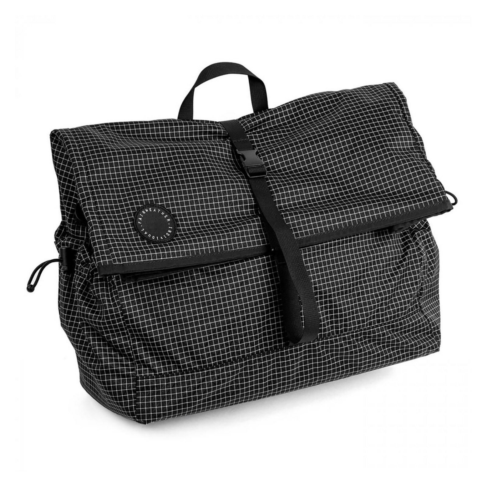 フェアウェザー FAIRWEATHER brompton bag フレームなし hmpe rip/black [ブロンプトン用 フロントバッ..
