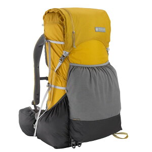 【あす楽対応 平日13:00まで】 ゴッサマーギア Gossamergear Gorilla 50 Ultralight Backpack Yellow Mediumサイズ [GSCU0021-711-M]