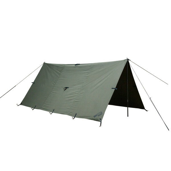 【あす楽対応 平日13:00まで】 グリップスワニー Grip Swany Fireproof GS Tarp Olive 3×3 [GST-02]