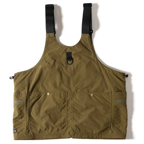 【ガーデニン】 グリップスワニー Grip Swany Gear Bag Vest 2.0 Dark Coyote [GSV-06]：vic2（ビックツー） するデザイ