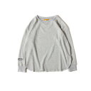 グリップスワニー Grip Swany W’S WAFFLE LONG SLEEVE TEE LIGHT GRAY [GSW-28]