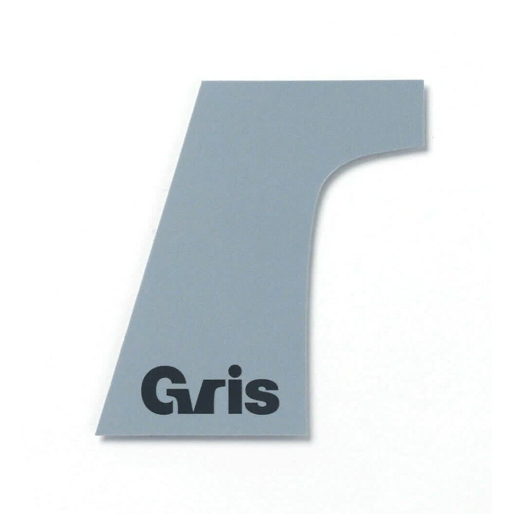  gris GRIS LOGOMARK STICKER GREY [GEQ122101209]
