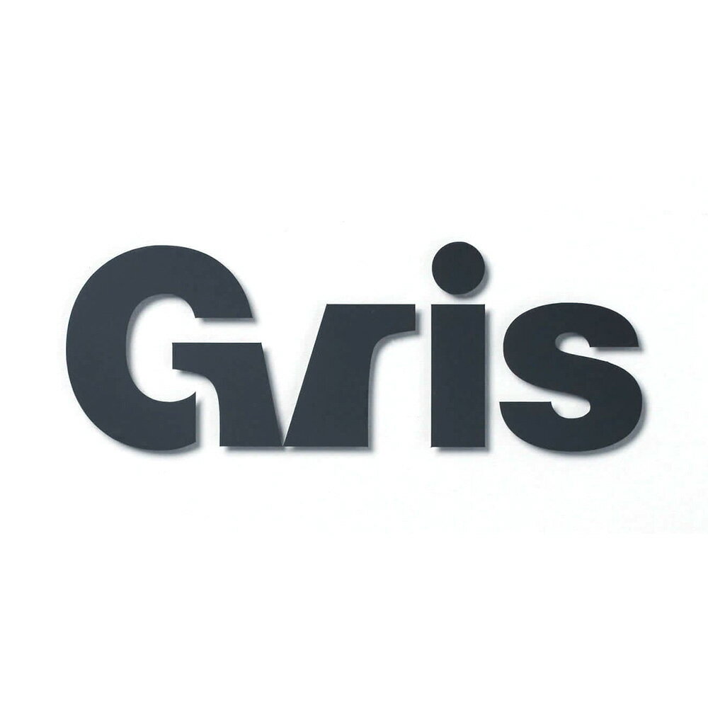 gris GRIS LOGOTYPE STICKER BLACK [GEQ122102309]