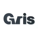 グリ gris GRIS LOGOTYPE STICKER BLACK [DG0060BK]