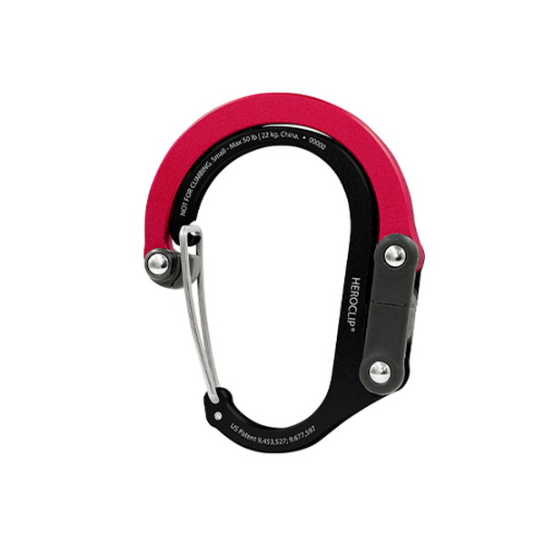 ヒーロークリップ HERO CLIP HEROCLIP Small Black Red 20131