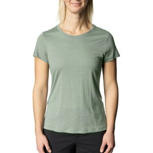 フーディニ HOUDINI Womens Tree Tee Frost Green [1301309540]