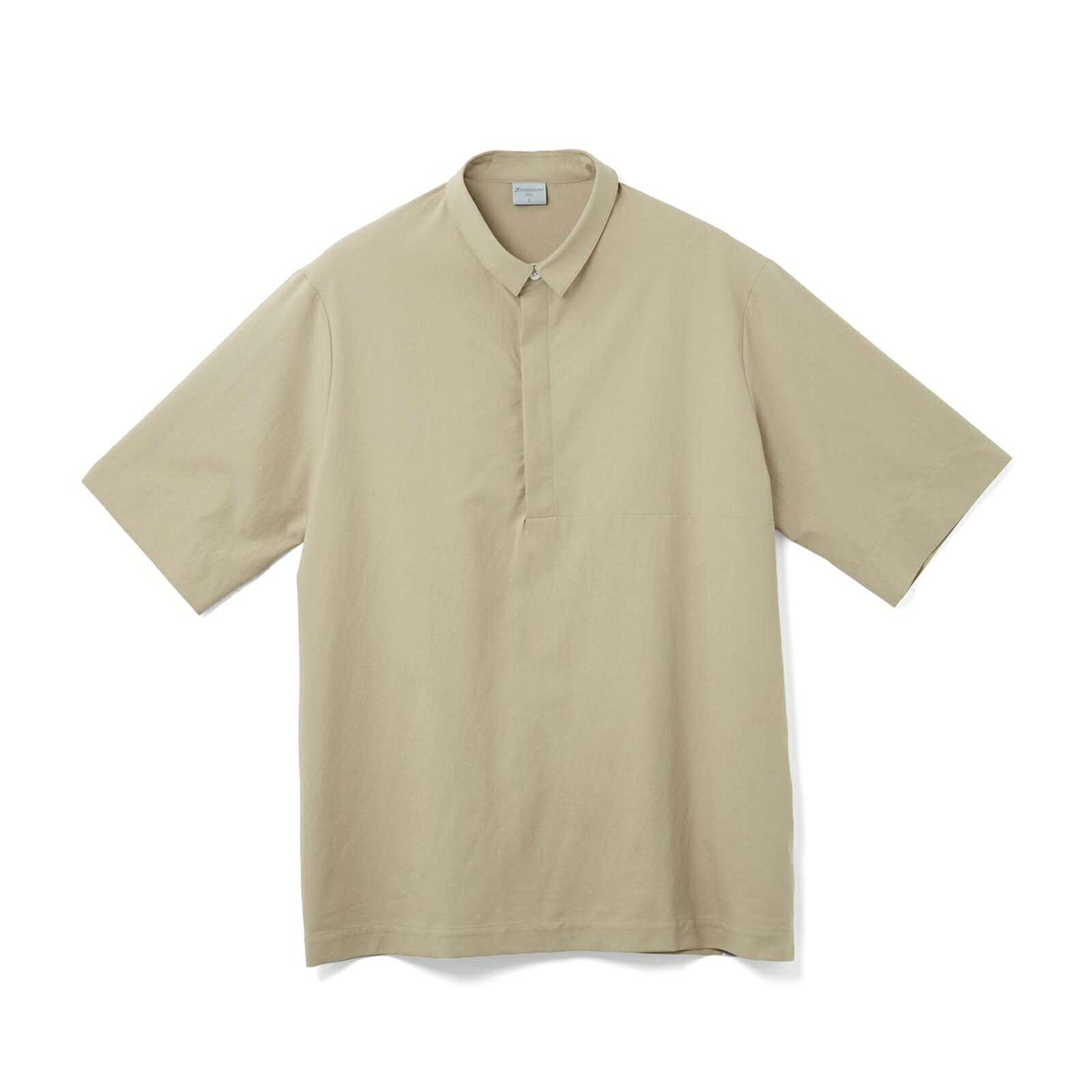 Rakuten - 最短当日発送 フーディニ Houdini Mens Cosmo Shirt Powder Green [238724H311 コスモシャツ メンズ プルオーバーシャツ 半袖]