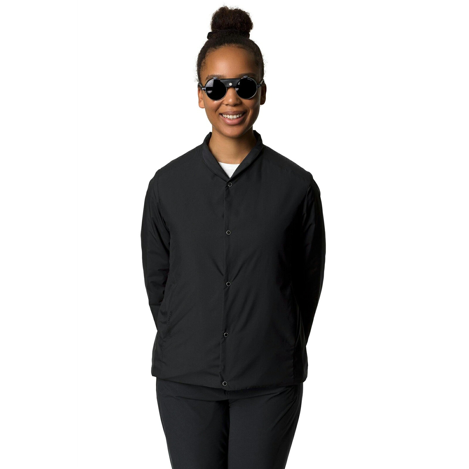 樂天商城 - フーディニ Houdini Womens Enfold Jacket true black [1087949001 ウィメンズ エンフォールドジャケット レディース]