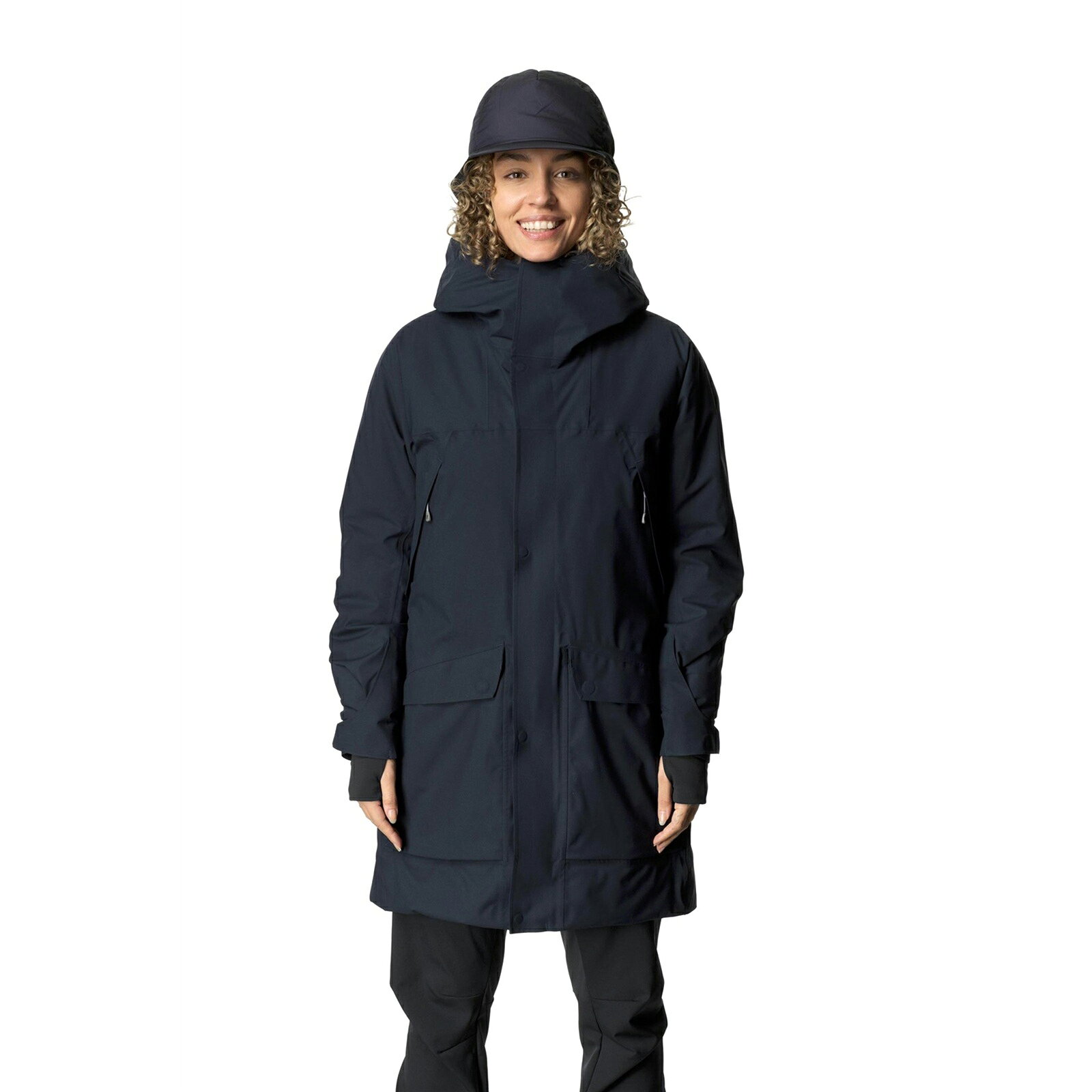 Rakuten - フーディニ Houdini Womens Fall in Parka blue illusion [1485147031 ウィメンズ フォールインパーカー レディース]