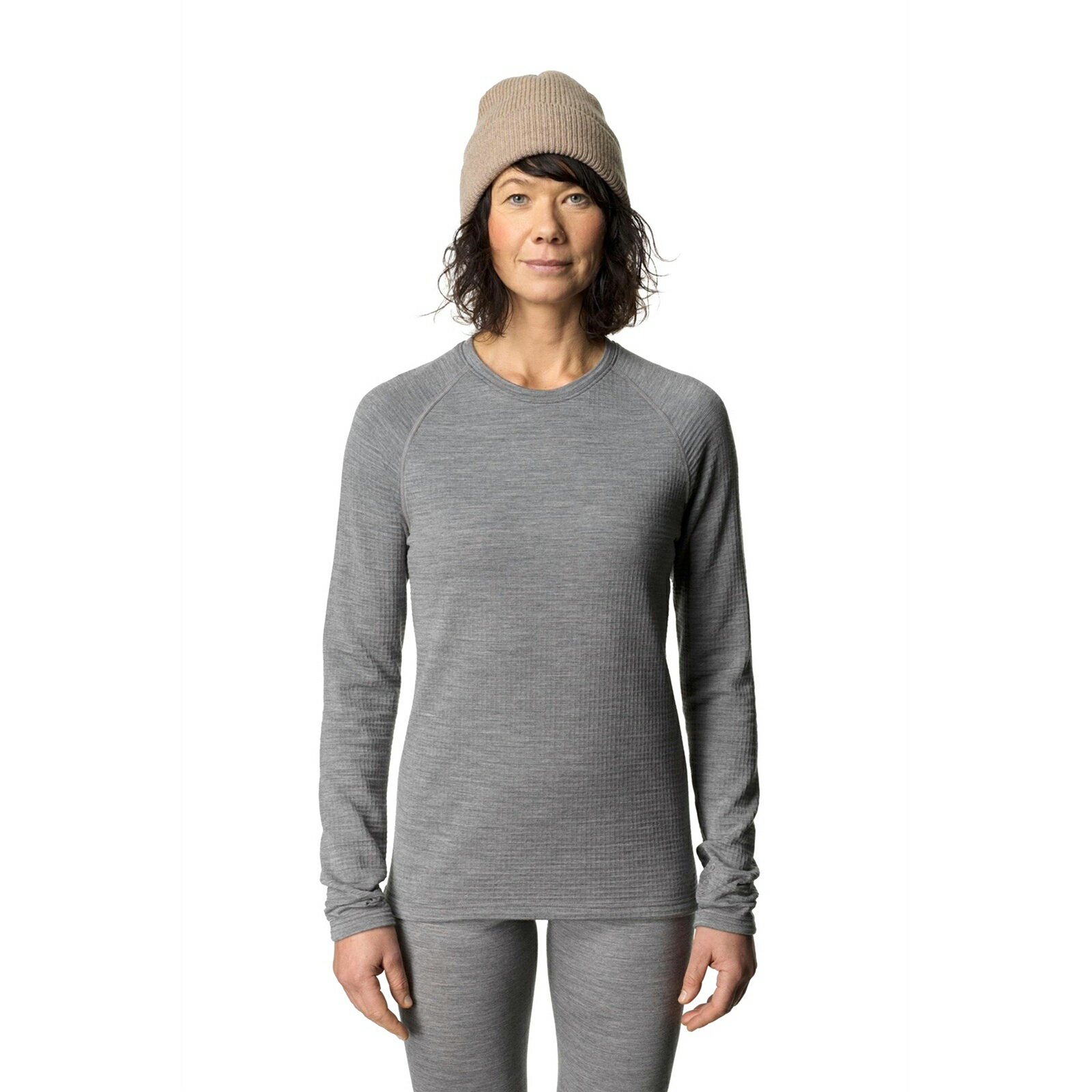 Rakuten - フーディニ Houdini Womens Desoli Thermal Crew College Grey [8400247121 ウィメンズ デソリサーマルクルー レディース]