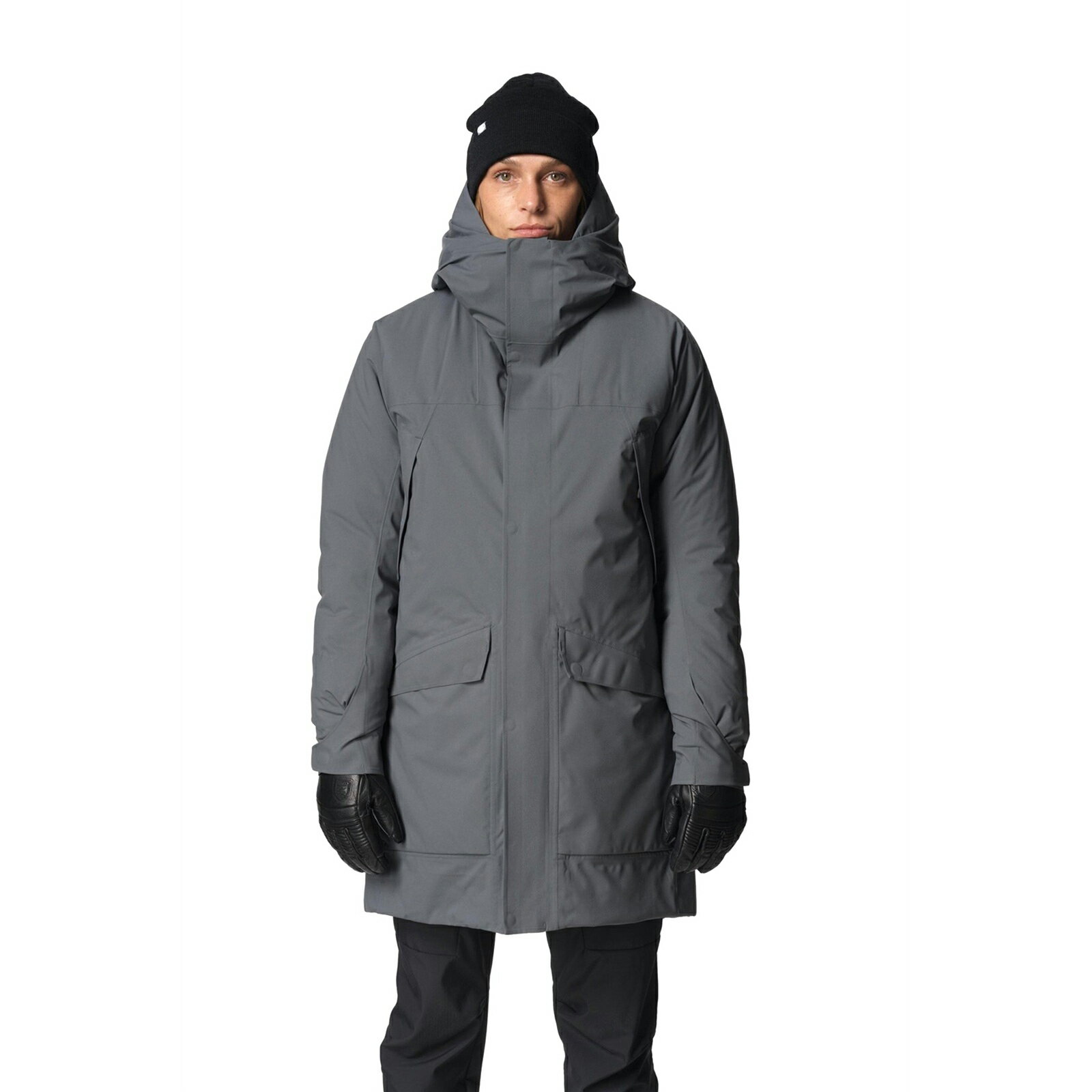 乐天商城 - フーディニ Houdini Womens Fall in Parka Thunder Gray [148514G541 ウィメンズ フォールインパーカー レディース]