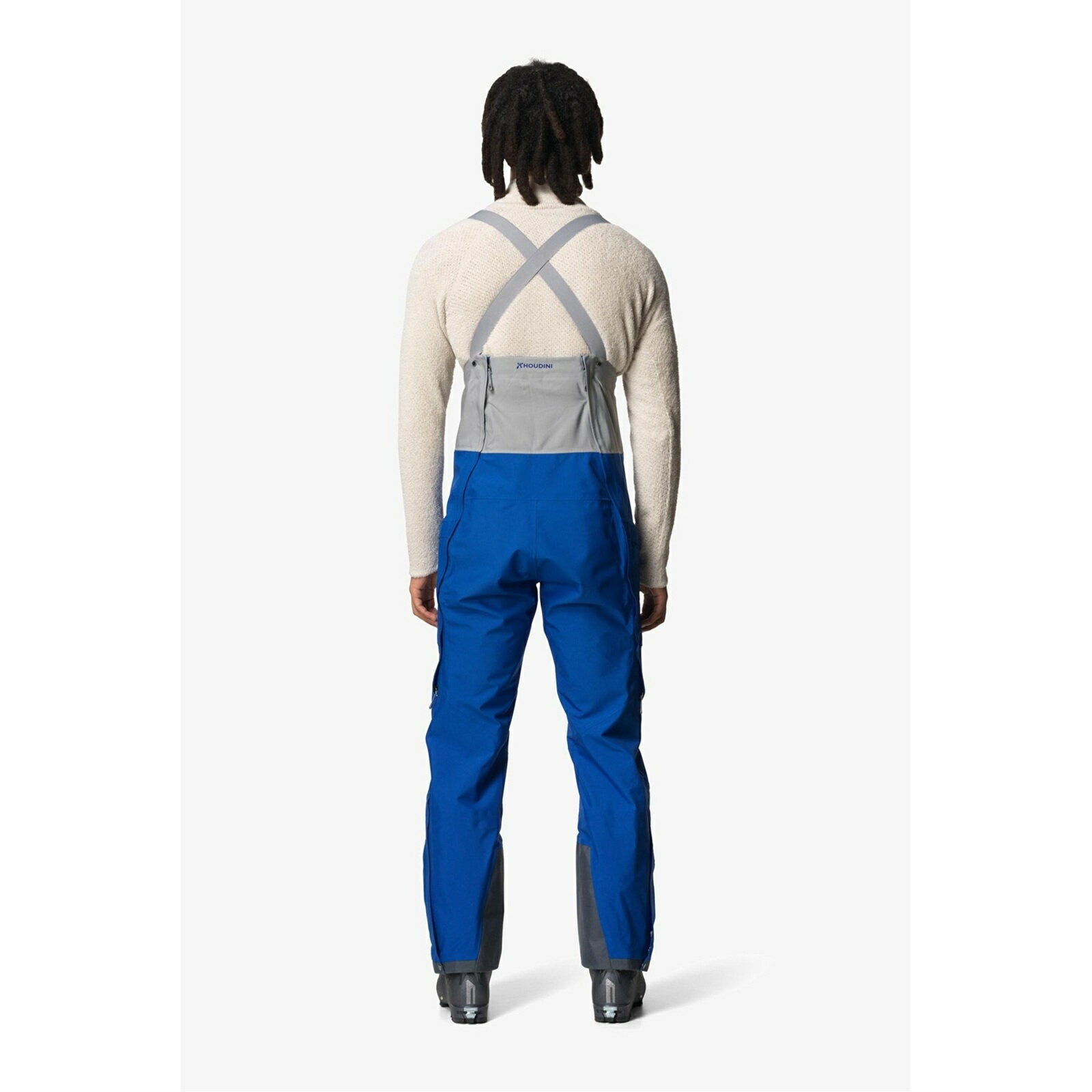 �ա��ǥ��� Houdini Mens Rollercoaster Bib Pants Tribe Blue [8000622411 ��� �����顼�����������ѥ�� ���Ρ�������ӥ� �����ɿ�]
