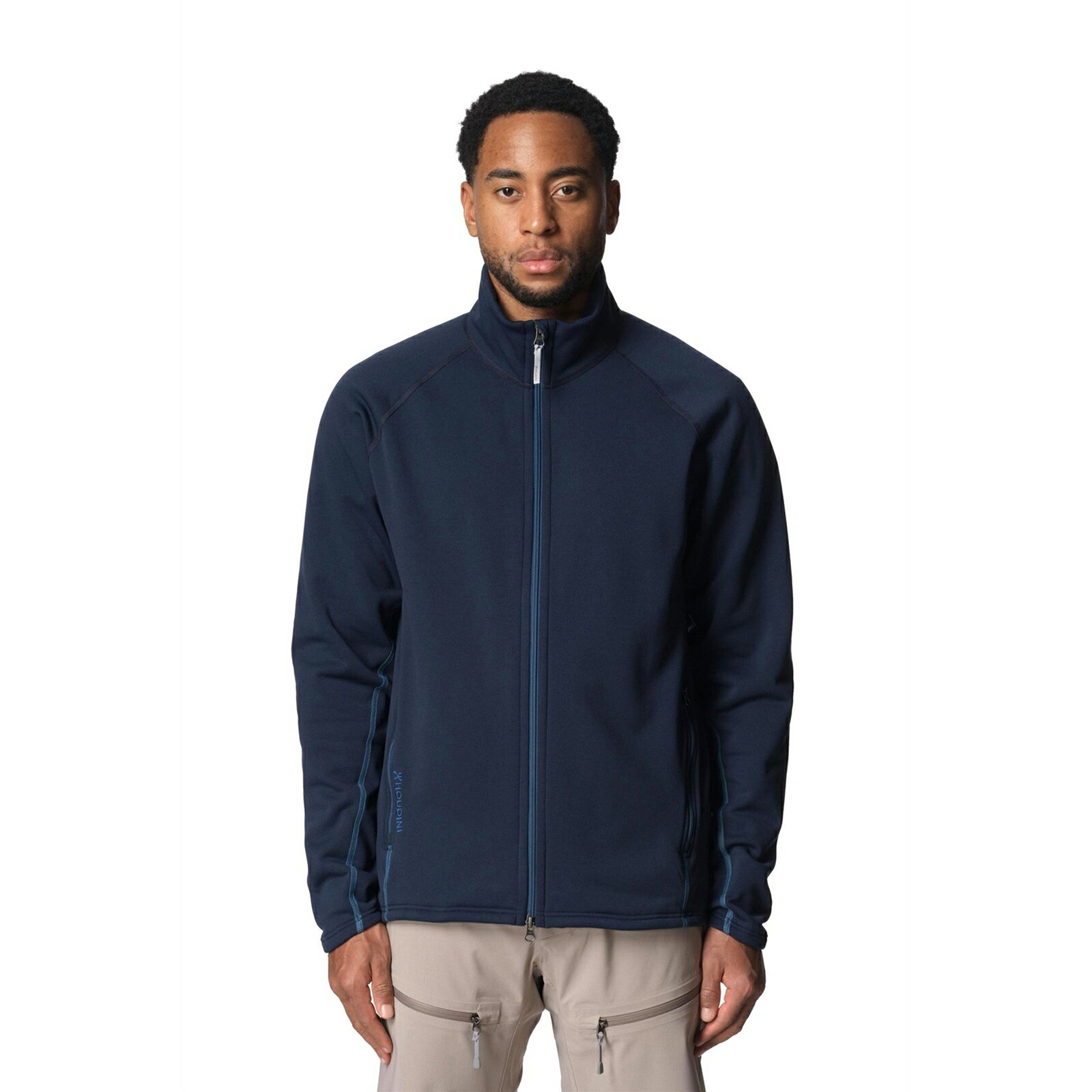 フーディニ Houdini Mens Power Up Jacket Blue Illusion [8300687031 メンズ パワーアップジャケット フリースジャケット]