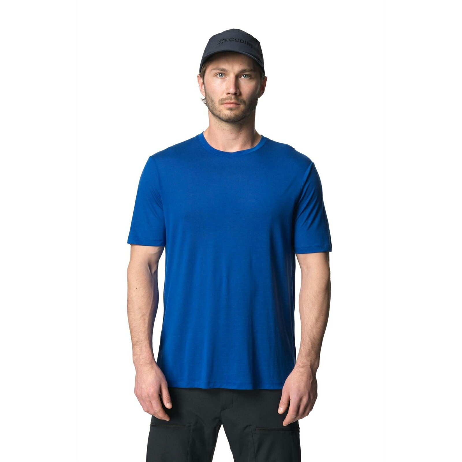 Rakuten - フーディニ Houdini Mens Tree Tee Tribe Blue [8400482411 メンズ ツリーティー Tシャツ 半袖 ショートスリーブ]