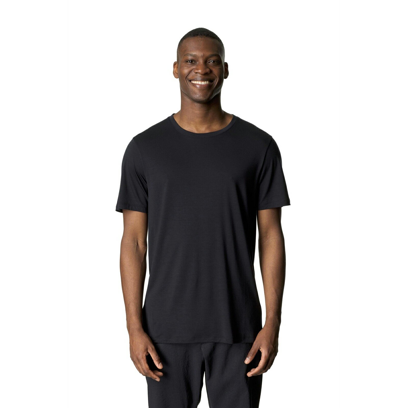 Rakuten - フーディニ Houdini Mens Tree Tee True Black [8400489001 メンズ ツリーティー Tシャツ 半袖 ショートスリーブ]