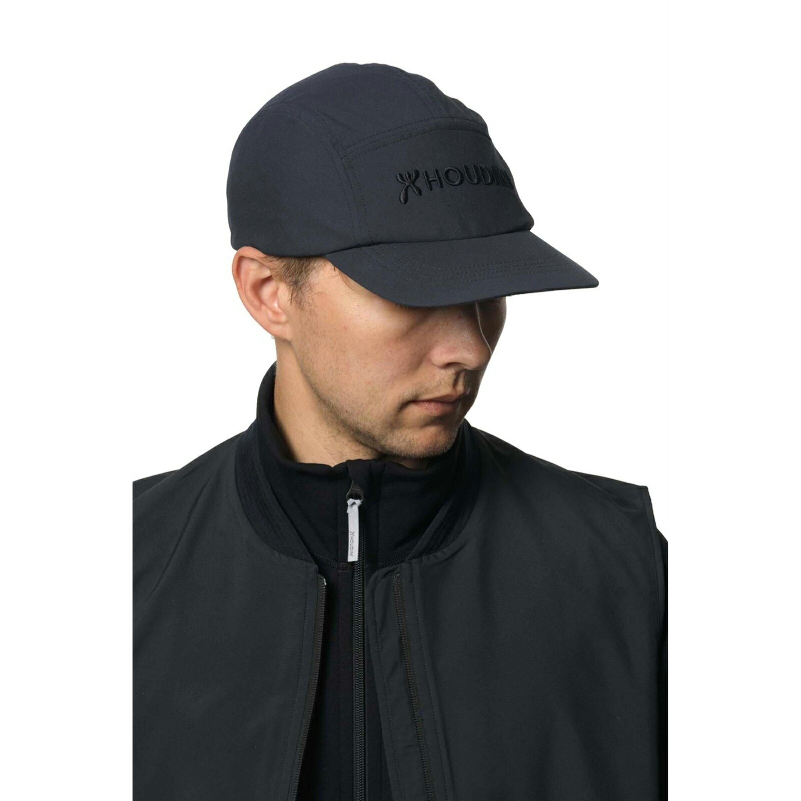 乐天商城 - フーディニ Houdini FtN Cap True Black / Logo [850019G591 エフティーエヌキャップ 5パネルキャップ]