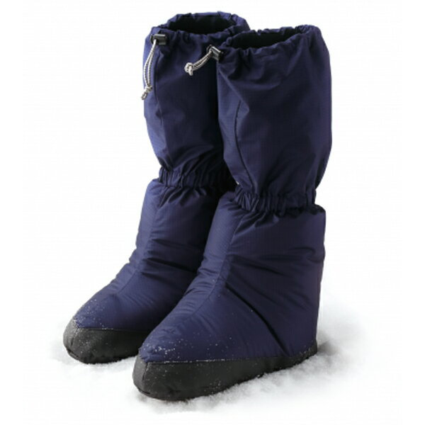 イスカ ISUKA ダウンプラス テントシューズ ロング S ネイビーブルー