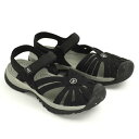 キーン KEEN Womens Rose Sandal Black/NeutralGray 