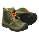 キーン KEEN Children HOWSER II CHUKKA WP Capulet Olive/Russet Orange [1025518]