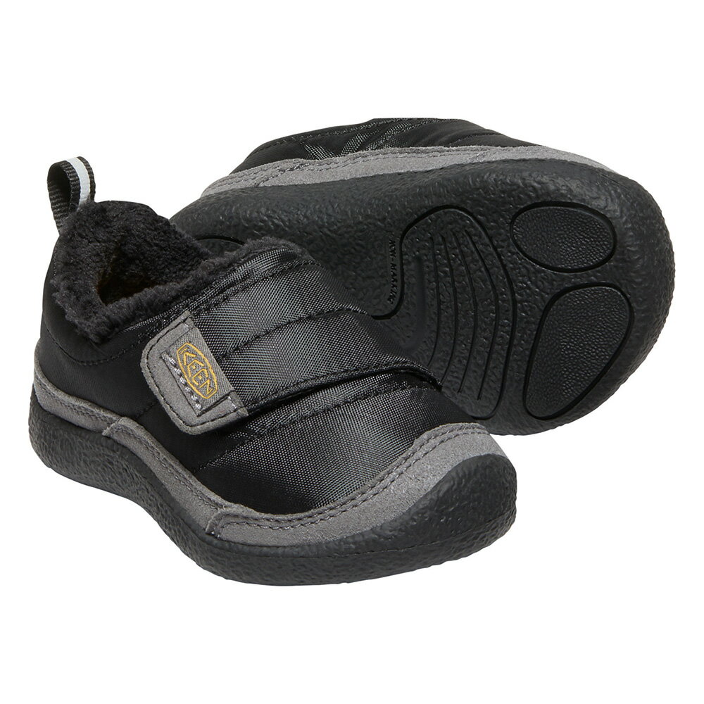 キーン KEEN Tots HOWSER LOW WRAP Black/Steel Grey [1025673]