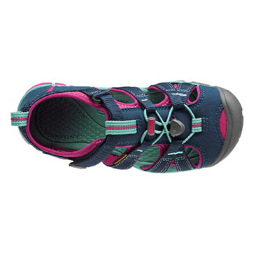 キーン KEEN Children Seacamp II CNX Poseidon/VeryBerry [シーキャンプ2][キッズ][子供用][スニーカー][サンダル][1014124]