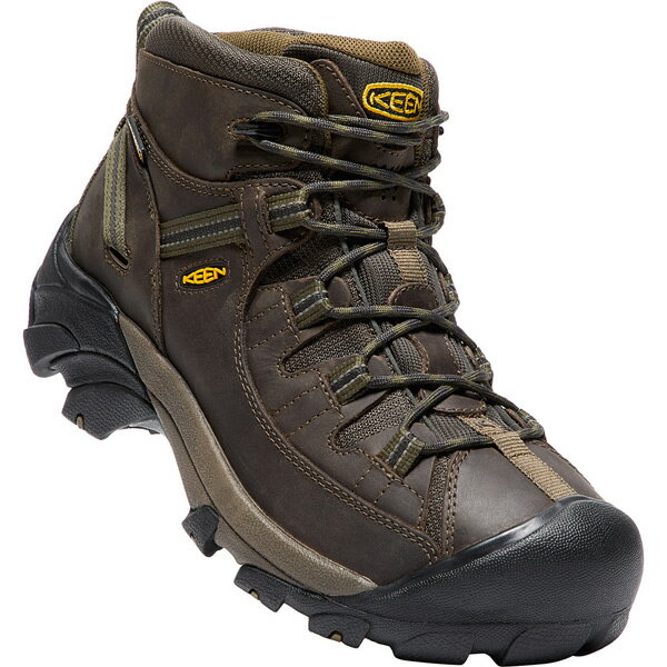 L[ KEEN Mens Targhee II Mid WP Canteen Dark Olive [^[M[2~bh][EH[^[v[t][h][Y][gbLOV[Y][oRC][1017346]