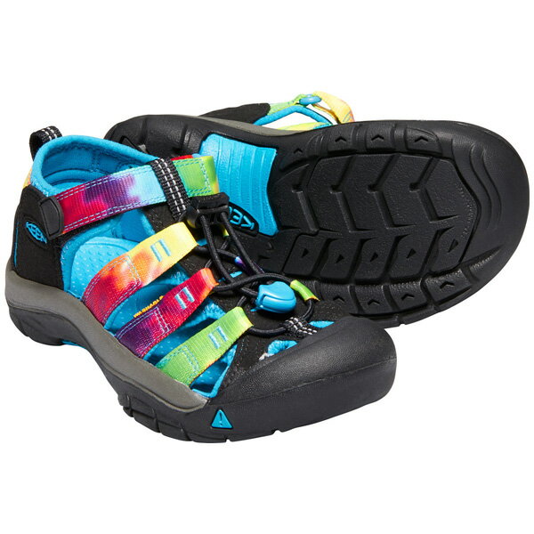 キーン KEEN Youth Newport H2 Rainbow Tie Dye [ニューポート][キッズ][ユース][1018441]