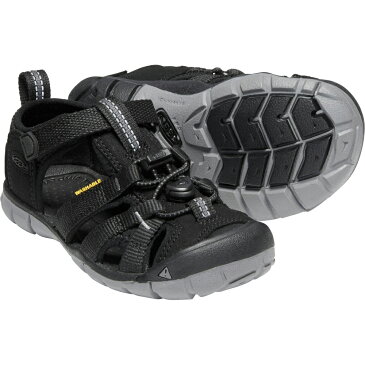 キーン KEEN Children Seacamp II CNX Black/Steel Grey [子供用][15〜19.5cm][1020670]