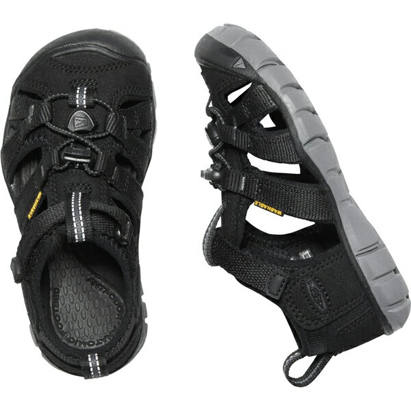 キーン KEEN Children Seacamp II CNX Black/Steel Grey [子供用][15〜19.5cm][1020670]