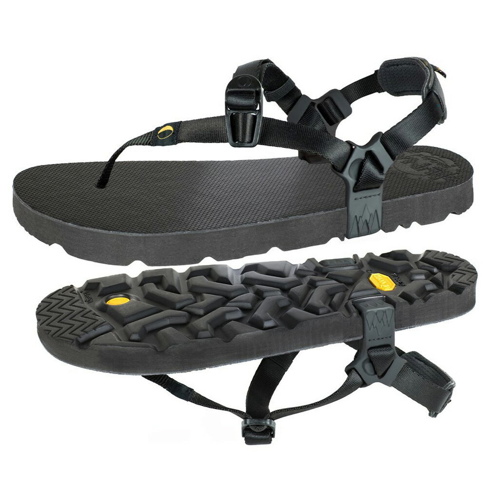 ڤб ʥ LUNA SANDALS Mono Winged Edition Black [8439]