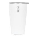 MiiR[ミアー]Tumbler 12oz (354ml)　White 商品説明 オーセンティックな紙コップからインスパイアされたステンレススチール製のタンブラーです。シンプルかつ持ち運びが容易で、カップホルダーと日常の両方に快適にフィットします。 スペック ・354ml ・ダブルウォール真空断熱構造 ・保温・保冷を長持ちさせるBPAフリープレス蓋付き ・メタルの臭いや味のしない18/8メディカルグレードのステンレススチールを使用 ・ハードシェルパウダーコート塗装 ・カップホルダー対応 【使用上の注意】 ・最初にご使用の際は、よく洗ってからご使用下さい。 ・電子レンジ、オーブンは使用しないで下さい。 ・火のそばに置かないで下さい。 ・ドライアイスは入れないで下さい。 ・飲み物の長期保管はお止め下さい。 ・フタに熱湯をかけたり、煮沸しないで下さい。 ・本体、蓋を凍らせないで下さい。 ・漂白剤や塩素類を使用しないで下さい。 ・熱いものを入れて使用する際は、小さなお子様の手の届かないところで保管をして下さい。 ・この商品の飲み口は冷たい飲み物を入れて使用するのに適した設計になっています。熱い飲み物を入れて使用する際は、火傷に十分注意して下さい。 カラーラインナップ BRAND MiiR / ミアー MiiRとは、アメリカで「自然保護の父」と言われるJohn Muirにインスパイアされた造語です。John Muirの「U」を「i」に換えたのは、「i」「私」たちが行っていくということの意思を表しています。またロシア語では、「Mir ミール」は「世界」や「平和」を意味し、それは我々が求める続けることでもあります。 商品一覧を見る >>