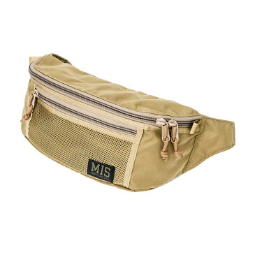 エムアイエス MIS Mesh Waist Bag Coyote Tan [コヨーテタン]