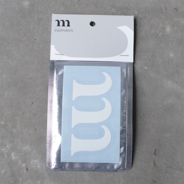 【あす楽対応】 ムラコ MURACO m Sticker New White [A006]