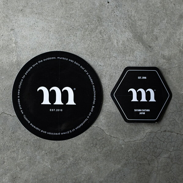 【あす楽対応】 ムラコ MURACO muraco Black Sticker Set A010